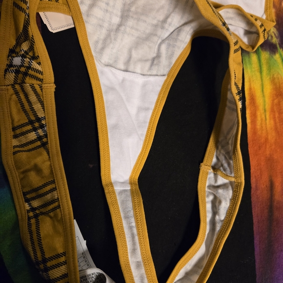 Forever 21 Mustard Plaid Bikini Bottoms - Picture 7 of 7